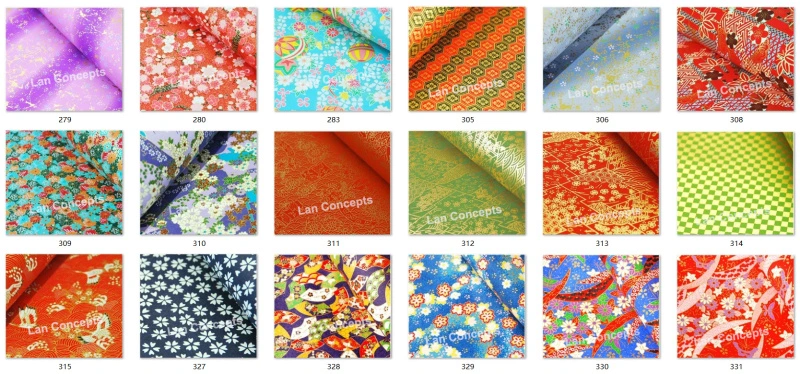 Craft Origami Scrapbook Washi Paper Gift Yuzen Paper Wrapping Printed Paper