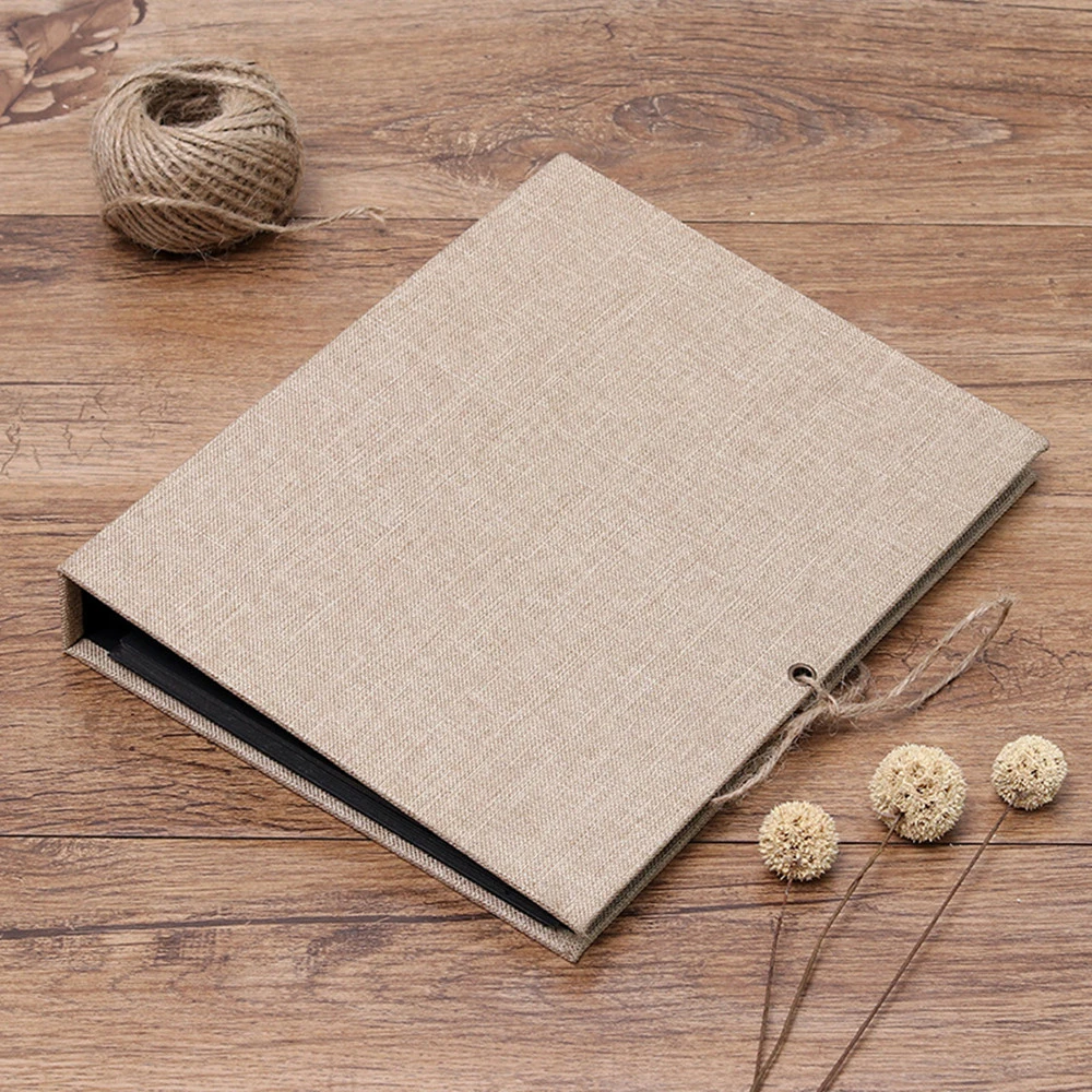 Eco-Friendly Recycled Black Paper Blank DIY Photo Album