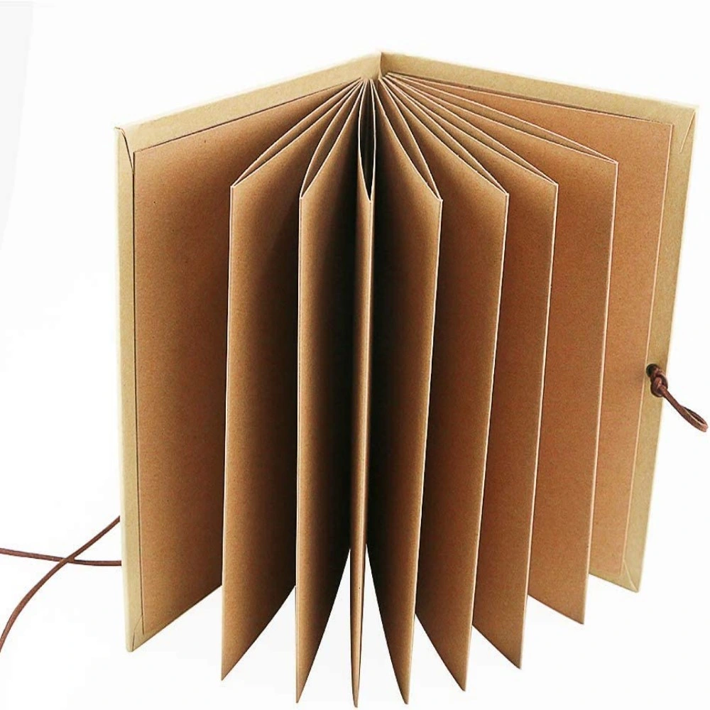 DIY Folding Kraft Paper Photos Albums