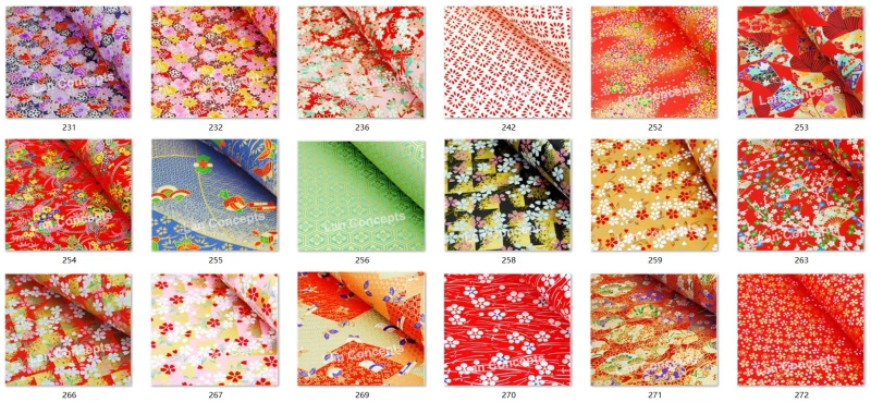 Craft Scrapbook Washi Gift Wrapping Paper Printed Paper Yuzen Paper Manufacturer